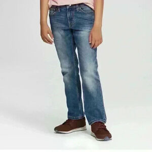 Boys' Stretch Straight Fit Jeans - Cat & Jack™
Medium Blue 6